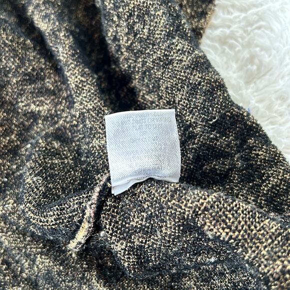 Ronny Kobo Rowan sweater dress leopard print long sleeved fit and flare, med - Picture 11 of 11